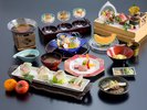 夏の涼風を感じる最上級コース(一例)
