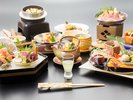 秋の実りを感じる最上級会席コース(一例