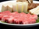 【赤湯すき】極厚素敵なすき焼プランの山形牛