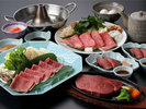 ご夕食(イメージ)米沢牛をすき焼、しゃぶしゃぶ、フィレステーキ、肉巻結でご堪能ください