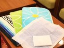ワンちゃん用のアイテムも完備。