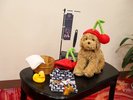 浴衣やさくらんぼ帽子、ミニのぼりなど貸し出しアイテムもあります。