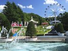 リナワールドは、主要温泉街からのアクセス抜群な東北最大級の遊園地。