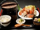 【ご夕食】「海鮮寄せ鍋」秋冬限定!魚介の出汁が溶け込んだお鍋を心行くまでご堪能ください。※イメージ