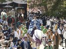 【周辺観光】「春の藤原まつり」義経公役には毎年、人気の芸能人が扮します。