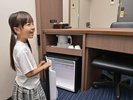 全客室の冷蔵庫は空なのでご自由に使用してください
