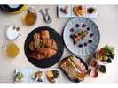 和洋食ビュッフェ朝食の一例