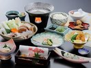 食膳酒 前菜 鉄皮 てっさ 河豚にぎり てっちり鍋 河豚唐揚 等
