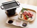 単品料理:大和牛三昧(バラ、ロース、モモ)3,300円