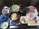 ご夕食一例:風林火山 山梨食材にこだわった会席料理