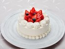 ホールショートケーキ(イメージ)※季節によりフルーツが異なる場合がございます。3日前15時までの要予約