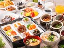 【朝食ビュッフェ】和洋数々のお料理からお好きなものをお選びください。