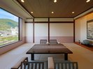 リニューアル◆【千遊館】露天風呂付和洋室(10畳+ツイン)定員5名