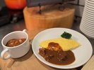 【朝食】オムレツ・ビーフシチュー