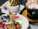 若菜の膳。リーズナブルに会席料理を愉しんでいただけます