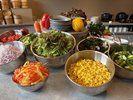 朝食ビュッフェ