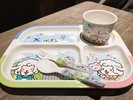 朝食レストラン お子様用の食器もご利用くださいませ!