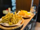 朝食レストラン オープンキッチンで出来立ての天ぷらをどうぞ!