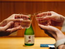 【夕食】冷えた日本酒が進みます♪