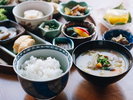 【朝食】福岡、八女地域の食材を豊富に使用