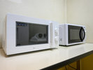 【設備】いつでも気軽に使える電子レンジ(1F)