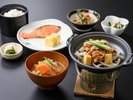 【朝食】日替わり陶板付和膳「肉豆腐」