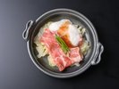【朝食】日替わり陶板「豚肉のとろろ焼き」