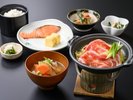 【朝食】日替わり陶板付和膳「三重県産豚肉の生姜焼き」
