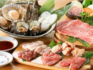【夕食BBQ:スタンダード】長崎を味わうなら、お肉も海鮮も両方!地元焼肉店の厳選和牛などをご用意。