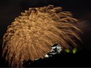 木曽川ロングラン花火1