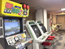 館内には昔懐かしいゲーム機がずらり
