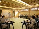 宴会場でのお食事風景
