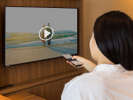 【サービス】ネット動画 テレビ画面上でYoutube等の動画配信サービスをご利用いただけます。
