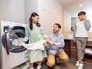 ◆客室紹介|洗濯乾燥機付き客室で荷物もコンパクトに(一部客室タイプを除く)