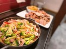 夕食ビュッフェ一例