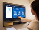 お部屋のテレビでランドリー使用状況をご確認いただけます。