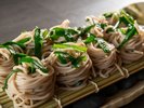 【朝食】ニラ蕎麦