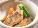 【土地の恵み会席】秋(2026年9月〜11月)煮物 いっこく野州鶏治部煮 海老芋
