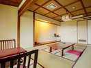 *【新館和室14畳】広々とした畳空間が心地よい滞在を演出します