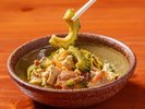 約40種類の朝食バイキングをお楽しみいただけます。
