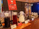 約40種類の朝食バイキングをお楽しみいただけます。