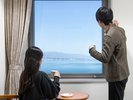 ふとした瞬間に目に入る風景が、旅の気持ちを整えてくれる。ゆったりとした空間に癒されて。