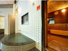 【お風呂/水風呂】サウナで火照った身体をゆっくり冷やし整えて下さい