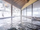 【露天風呂/イメージ】冬季だけのお楽しみ、雪見露天を満喫下さい