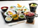 特選黒毛和牛「皆瀬牛」付き 秋の宮山荘御膳