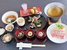 「料理長おまかせ」の旬味メニューにておもてなしさせて頂きます