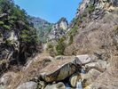 【昇仙峡】冬は葉が枯れ昇仙峡の花崗岩がより際立っています。当館よりお車で約27分。