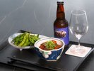 【ちょい呑みセット】選べる一杯と楽しむ、旅館明治の晩酌時間