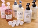 女性に嬉しいシャンプーバー:お好きなシャンプーをご利用ください。