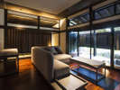 Villa Suiteタイプの客室です。